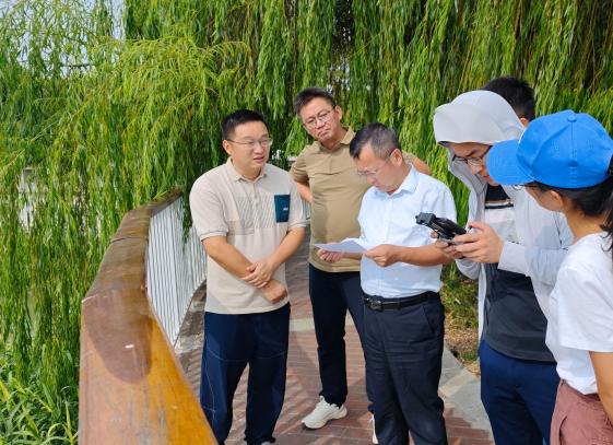 市生態環境局主要負責同志調研督導突出生態環境問題整改